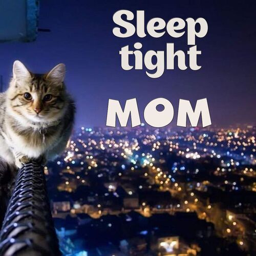 Открытка Mom Sleep tight