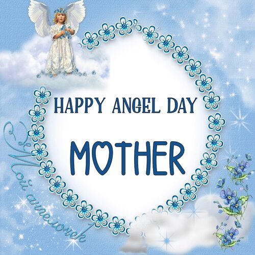 Открытка Mother Happy angel day