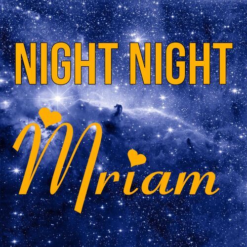 Открытка Mriam Night Night