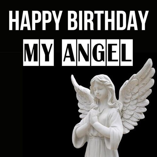 Открытка My Angel Happy birthday