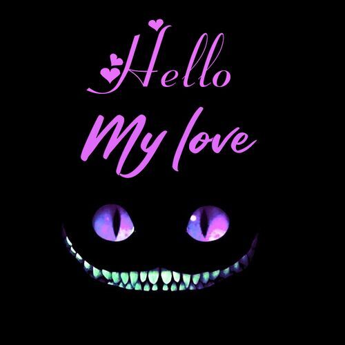 Открытка My love Hello