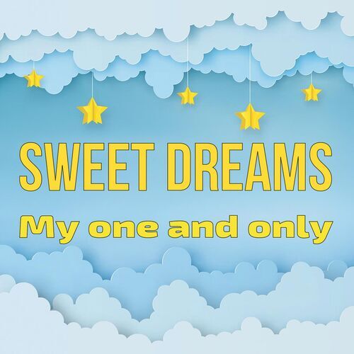 Открытка «Sweet dreams», 7,5х10 см, 1 шт.