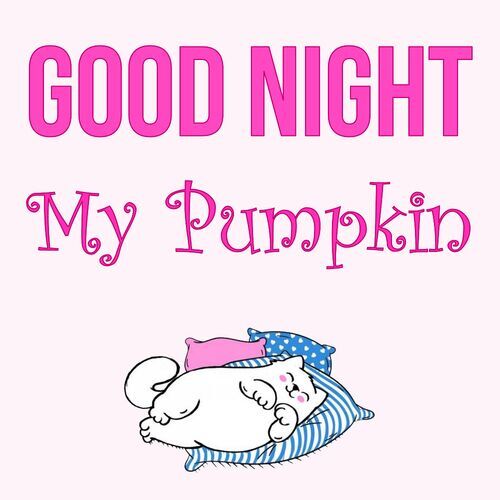 Открытка My Pumpkin Good Night