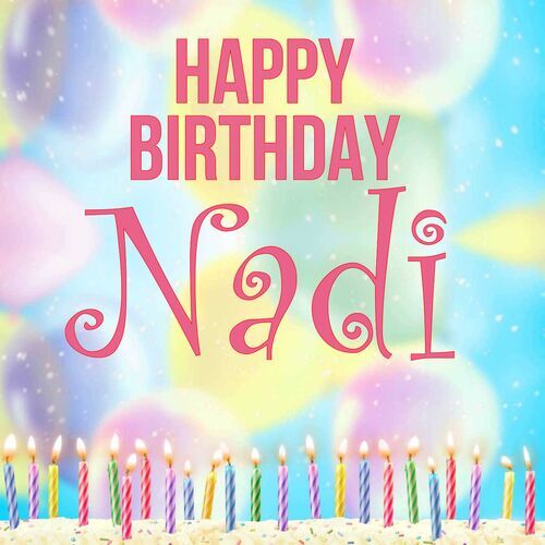 Открытка Nadi Happy birthday