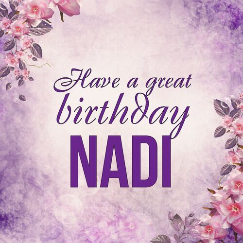 Открытка Nadi Have a great birthday