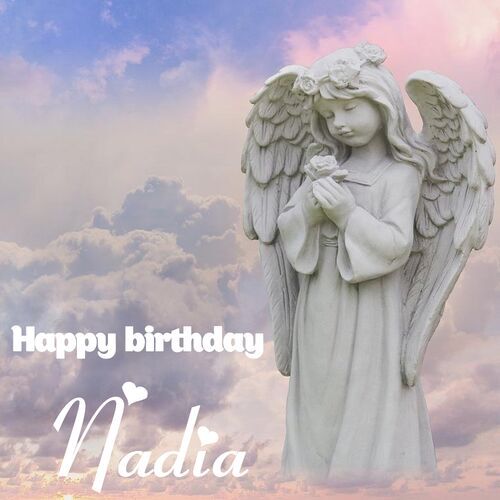 Открытка Nadia Happy birthday