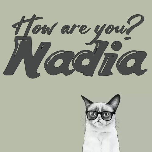 Открытка Nadia How are you?