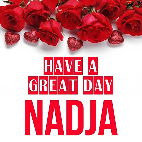 Открытка Nadja Have a great day