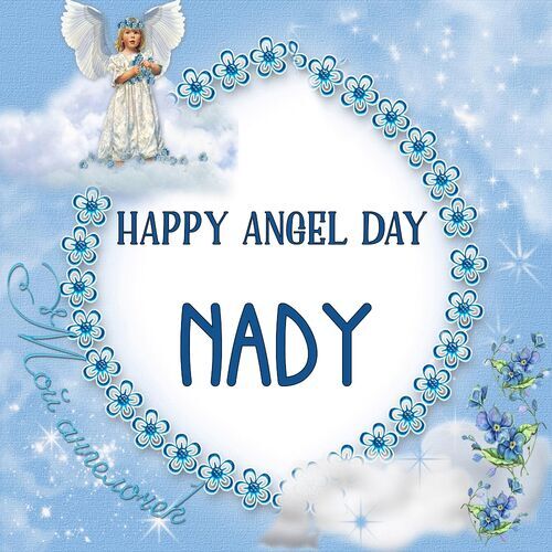 Открытка Nady Happy angel day