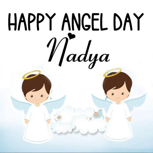 Открытка Nadya Happy angel day