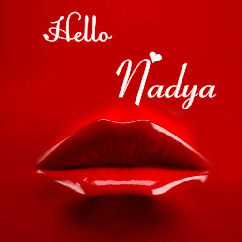 Открытка Nadya Hello