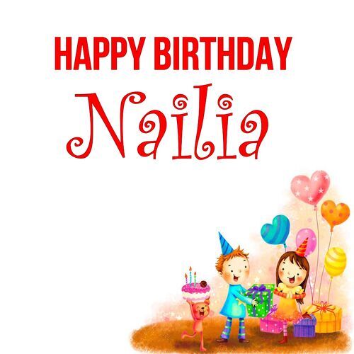 Открытка Nailia Happy birthday