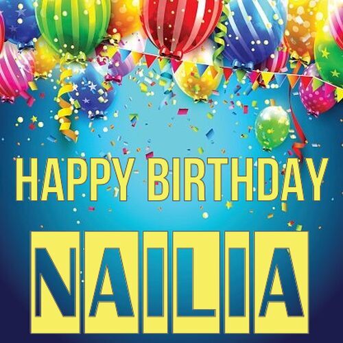 Открытка Nailia Happy birthday