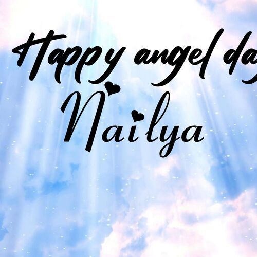 Открытка Nailya Happy angel day