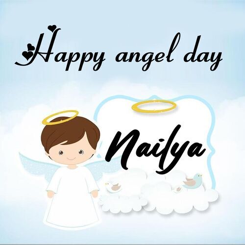 Открытка Nailya Happy angel day