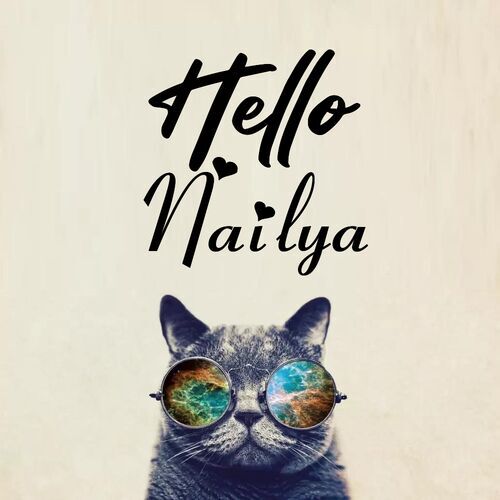 Открытка Nailya Hello