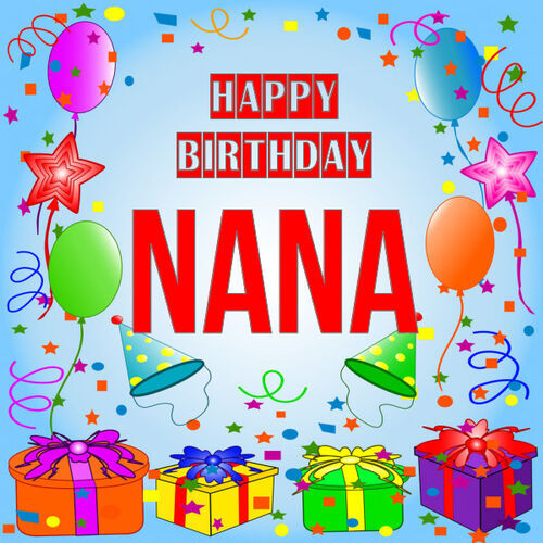 Открытка Nana Happy birthday