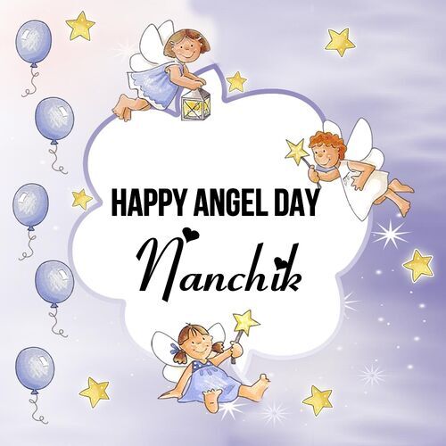 Открытка Nanchik Happy angel day