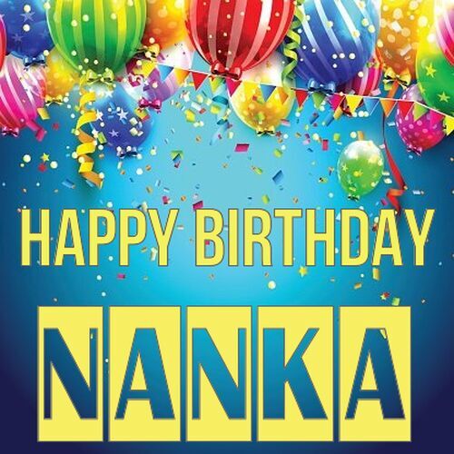 Открытка Nanka Happy birthday