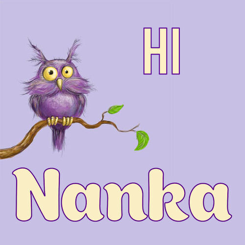 Открытка Nanka Hi