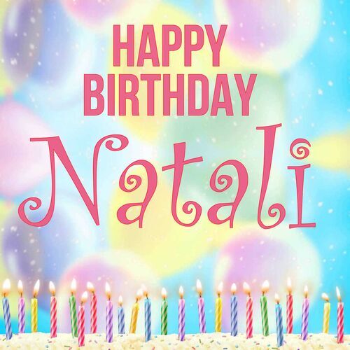 Открытка Natali Happy birthday