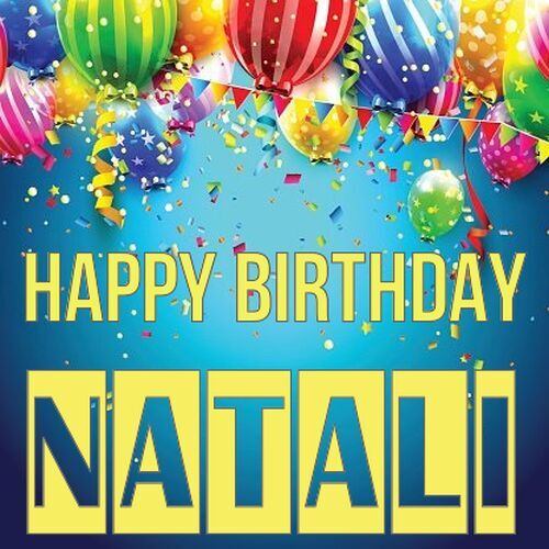 Открытка Natali Happy birthday