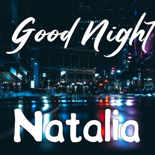 Открытка Natalia Good Night