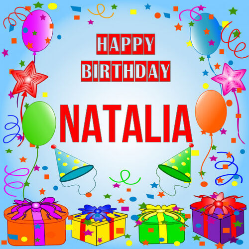 Открытка Natalia Happy birthday