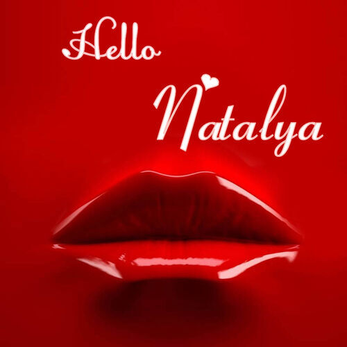 Открытка Natalya Hello