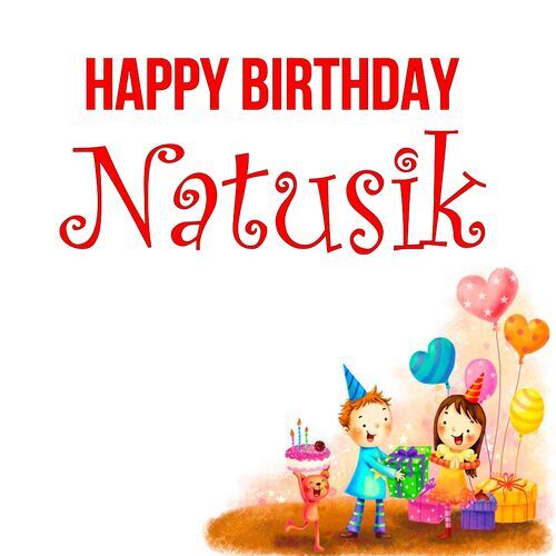 Открытка Natusik Happy birthday