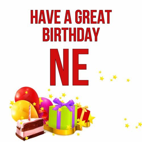 Открытка Ne Have a great birthday