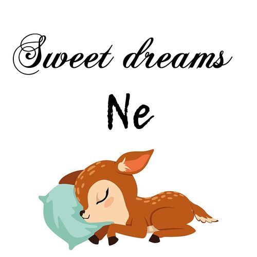 Открытка Ne Sweet dreams