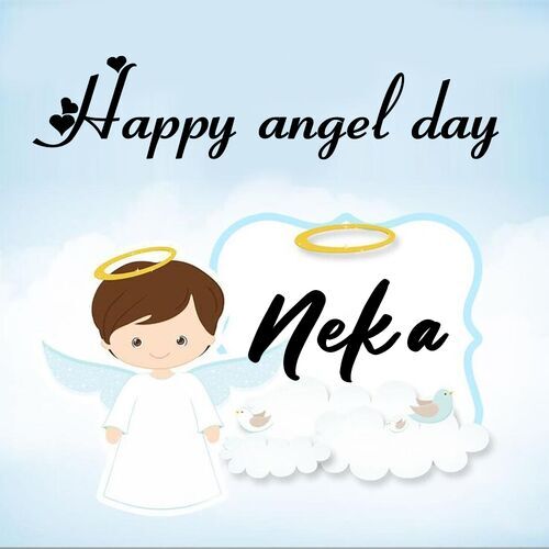 Открытка Nelka Happy angel day