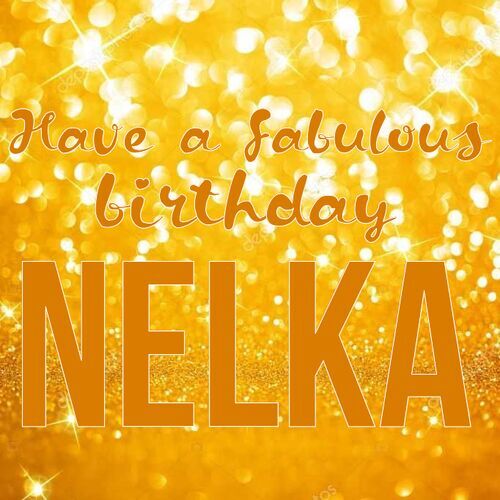 Открытка Nelka Have a fabulous birthday