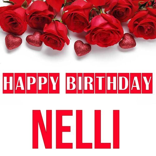 Открытка Nelli Happy birthday