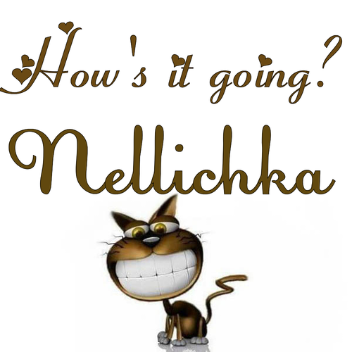 Открытка Nellichka How