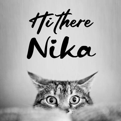 Открытка Nika Hi there