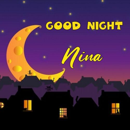 Открытка Nina Good Night