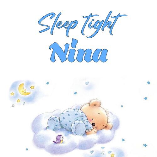 Открытка Nina Sleep tight