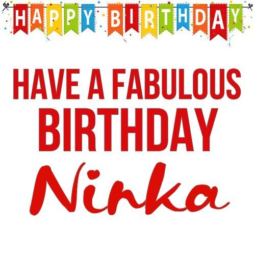 Открытка Ninka Have a fabulous birthday