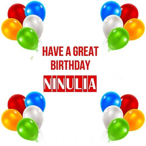 Открытка Ninulia Have a great birthday