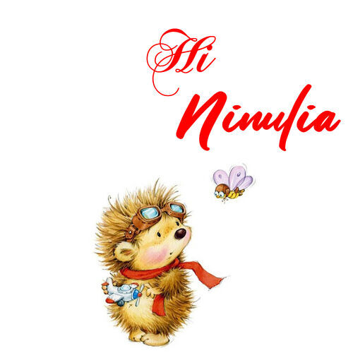 Открытка Ninulia Hi