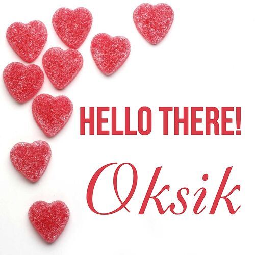 Открытка Oksik Hello there!