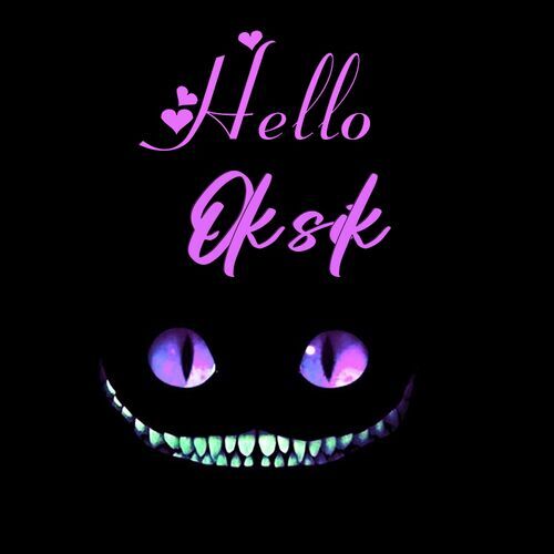 Открытка Oksik Hello