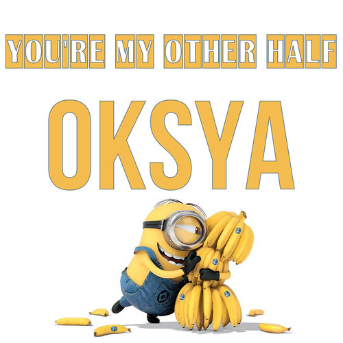 Открытка Oksya You