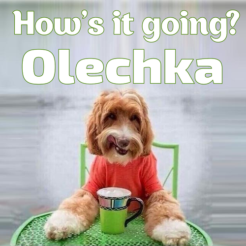 Открытка Olechka How