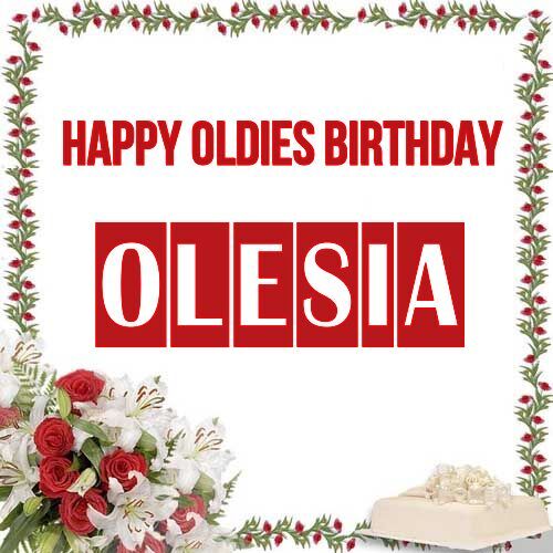 Открытка Olesia Happy oldies birthday