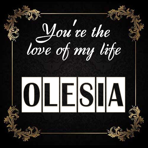 Открытка Olesia You