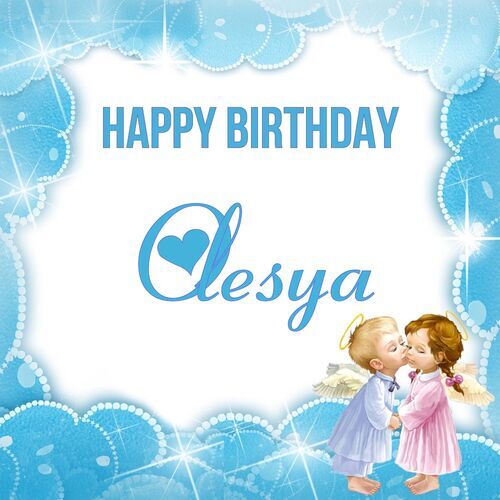 Открытка Olesya Happy birthday