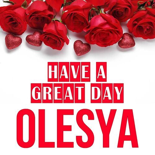 Открытка Olesya Have a great day